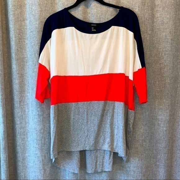 *women’s  forever 21 tunic large - Picture 1 of 4